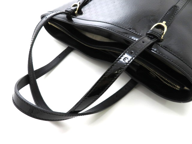 GUCCI グッチ バッグ マイクログッチシマトートバッグ ブラック GUCCI グッチ バッグ マイクログッチシマトートバッグ ブラック