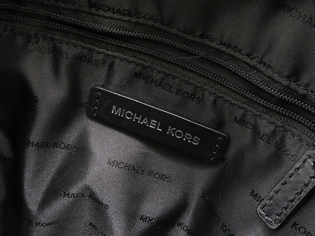 MICHAEL KORS マイケルコース ボディバッグ ブラック キャンバス