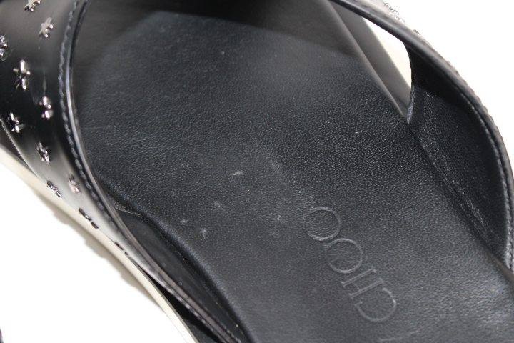 JIMMY CHOO ジミーチュウ レザーサンダル メンズ41 約26cm JIMMY CHOO ジミーチュウ レザーサンダル メンズ41 約26cm