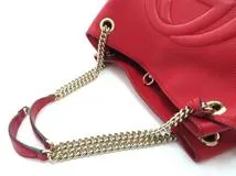 ◇美品◇ GUCCI グッチ チェーンショルダーバッグ インターロッキング 赤 新品・未使用品】グッチ GUCCI インターロッキングG ハート