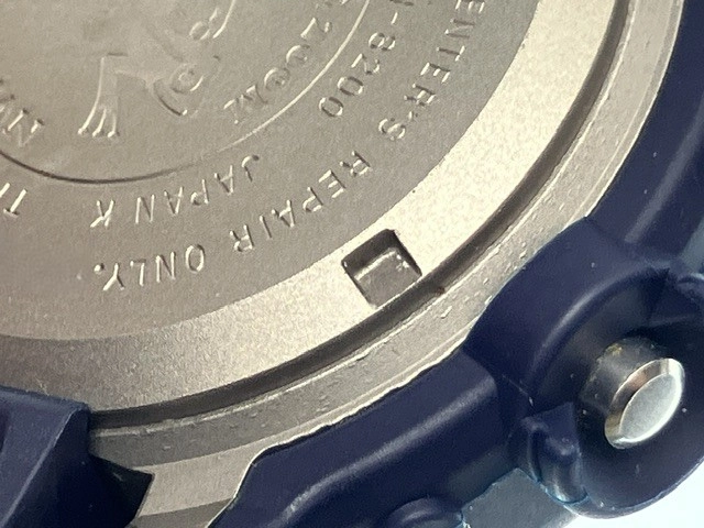 CASIO カシオ 電波時計 G-SHOCK MASTER OF G-SEA FROGMAN DW-8200NK-2JR チタン/樹脂 デジタル文字盤 クオーツ【472】SJ