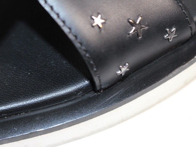 JIMMY CHOO ジミーチュウ レザーサンダル メンズ41 約26cm