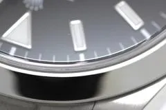 G番2012年並行品 ROLEX ロレックス 腕時計 エクスプローラーI 39mm 214270 ステンレス ブラックアウト文字盤 自動巻き【472】SJ