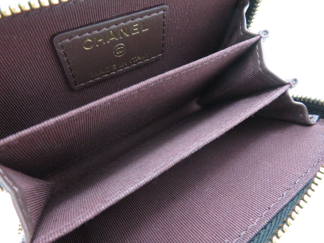 CHANEL クラシックジップコインパース コインケース ラムスキン