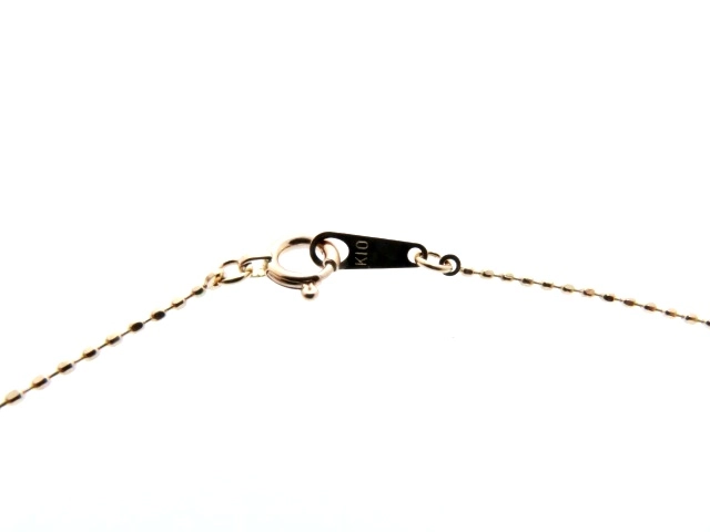 JEWELRY ノンブランドジュエリー ネックレス　K10ピンクゴールド/ダイヤ0.01カラット/約1.5g　2146000403491 【437】