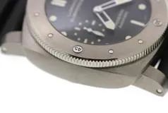 PANERAI パネライ 腕時計 2015年正規品 ルミノール 1950 サブマーシブル 3デイズ PAM00305 ブラック文字盤 チタン/ラバー 自動巻き【472】SJ