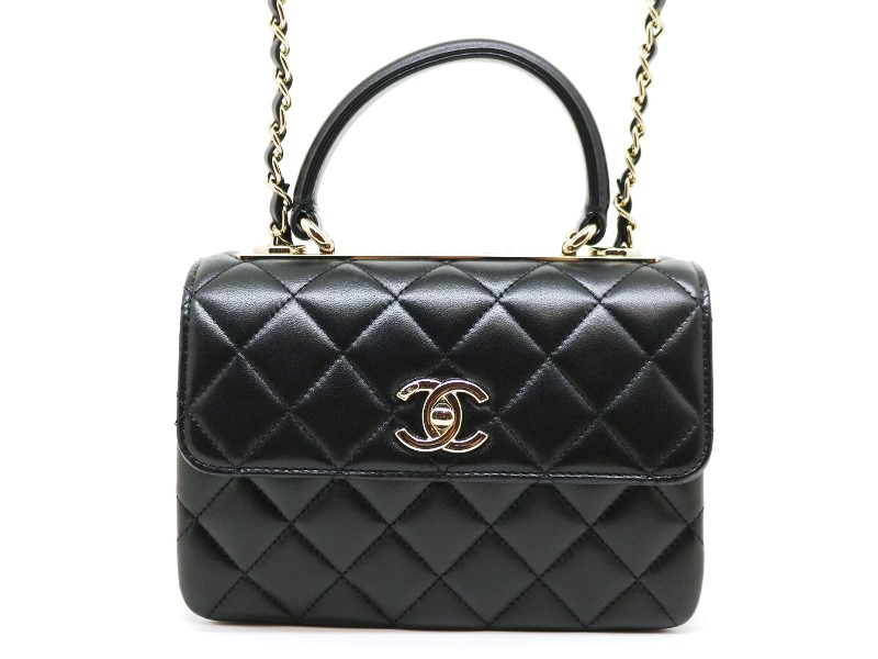 【憧れの名品】CHANEL トップハンドル ミニマトラッセ ブラック 新作》大人女子憧れ【CHANEL】ミニマトラッセ トップハンドル