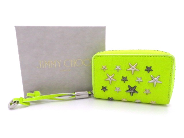JIMMY CHOO ジミーチュウ 小物 NELLIE コインケース スター JIMMY CHOO ジミーチュウ 小物 NELLIE コインケース スター