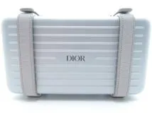 Rimowa リモワ パーソナルクラッチバッグ ディオールコラボ シルバー アルミニウム カーフ【431】2147300364864  の購入なら「質」の大黒屋（公式）