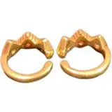 JEWELRY ノンブランドジュエリー イヤリング K18/ﾏﾙﾁ/3.0g 【208  