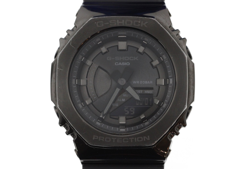 CASIO カシオ 腕時計 G-SHOCK WOMAN GM-S2100B-8AJF ブラック文字盤 樹脂／ステンレススチール クオーツ【472】SJ  の購入なら「質」の大黒屋（公式）