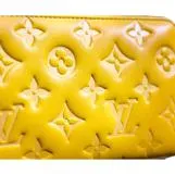 LOUIS VUITTON　ルイヴィトン　ジッピー・ウォレット　 モノグラム・ラムレザー　ギンコイエロー　日本限定　長財布　2146000420207【208】