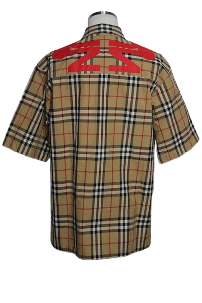 BURBERRY バーバリー 衣類 ユニバーサルパスポート チェック半袖