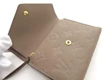 LOUIS VUITTON ルイヴィトン ポルトフォイユ・ヴィクトリーヌ 三つ折り財布 モノグラム・アンプラント ヴィゾン M63529【473】