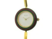 GUCCI グッチ チェンジベゼル バングルタイプ ウォッチ 時計 11/12.2