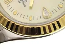 ROLEX　ロレックス　デイトジャスト　179173N2PR　レディース　イエローシェル　2Pダイヤ　イエローゴールド　ステンレス　【431】