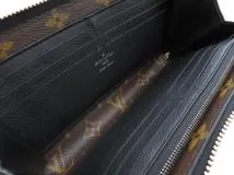 LOUIS VUITTON ルイヴィトン 長財布 ジッピー・ドラゴンヌ モノグラム・マカサー M69407【473】