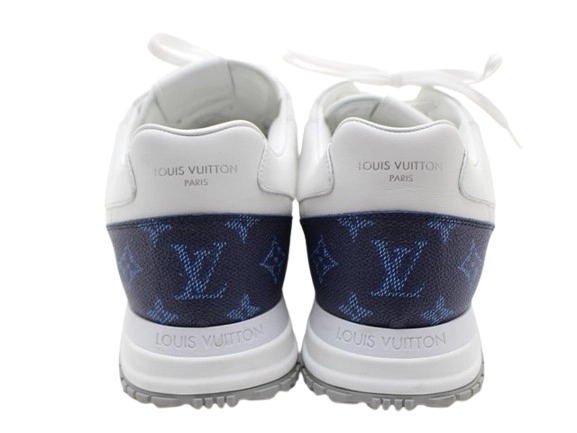 LOUIS VUITTON ルイヴィトン 靴 ランアウェイ・ライン スニーカー メンズ9(約27.5cm) マリーヌ レザー 1ADG4C 参考定価:¥174,900-