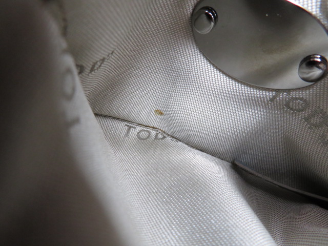トッズ スタッズ ビジュー フラップ レザー 2way ショルダーバッグ ショルダーバッグ 【最安値】
