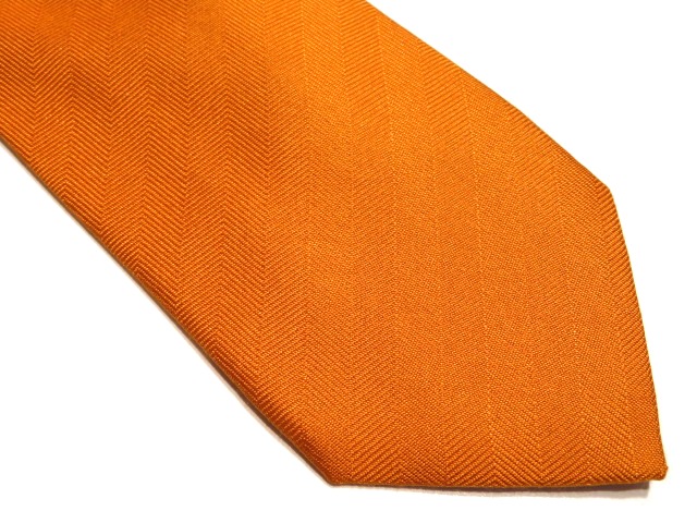 未使用級 エルメス HERMES ネクタイ シルク オレンジ アニマル柄 ホース 未使用級 エルメス HERMES ネクタイ シルク オレンジ アニマル柄