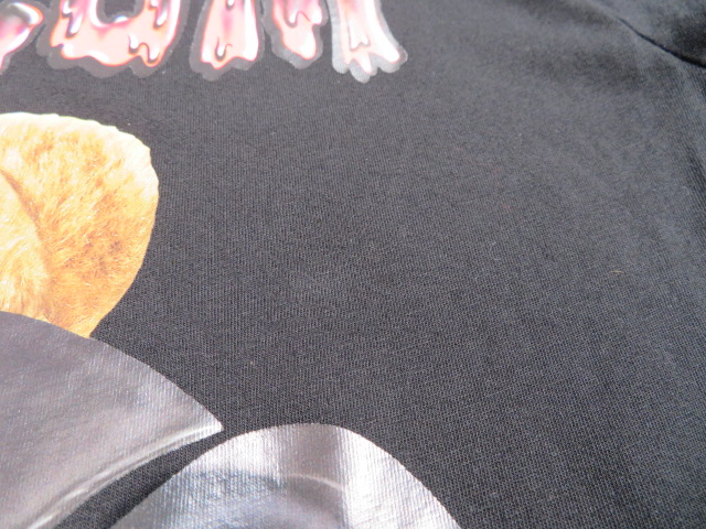 MOSCHINO モスキーノ Tシャツ メンズ 48 ブラック テディベア MOSCHINO モスキーノ Tシャツ メンズ 48 ブラック テディベア
