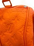 Louisvuitton 　ルイヴィトン 　ショルダーバック　トリヨンモノグラム キーポル バンドリエール25　オレンジ M20930【472】AH