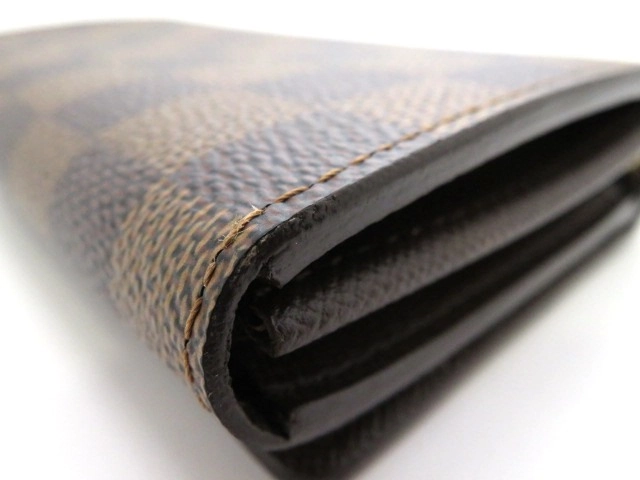 LOUIS VUITTON ルイヴィトン ポルトフォイユ・トレゾール 二つ折り財布 ダミエ N61736【473】