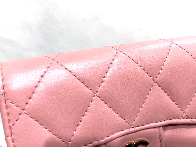 新品⭐︎激レア⭐︎CHANEL ピンク コインケース　がま口タイプ CHANEL シャネル コインケース レディース ピンク AP2086 PINK