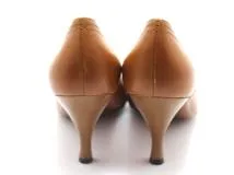 Salvatore Ferragamo フェラガモ 靴 ガンチーニパンプス レディース6(約23.5cm) ブラウン カーフ (2147100545180) 【200】