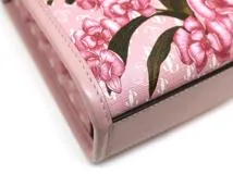 JIMMY CHOO ジミーチュウ ミニ ノースサウス トート ピンク PVC/レザー 2WAYバッグ 2120000300097【200】