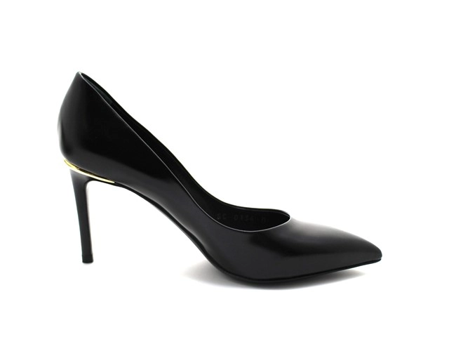 LOUIS VUITTON ルイヴィトン 靴 パンプス レディース35ハーフ(約23cm) ブラック レザー (2148103772023) 【200】