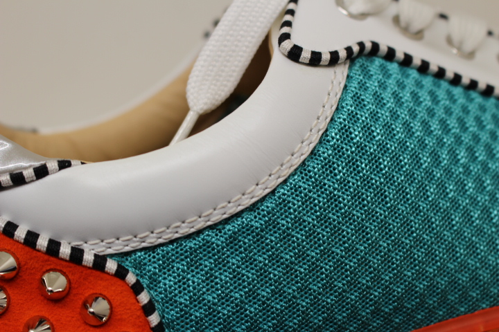 クリスチャンルブタン　新品　ラインストーン　スワロ　ビジュー　メッシュ Miss Z Sparkling - 80 mm パンプス - メッシュ - ホワイト