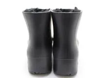 BOTTEGA VENETA　ボッテガ・ヴェネタ　Puddleシアリングアンクルブーツ　レディース36　ブラック　ラバー　677338 V1BM0　2147200530291　【432】