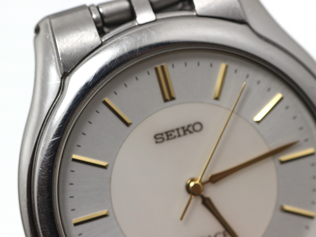 SEIKO セイコー 腕時計 ドルチェ SACL009 ステンレス 白シェル