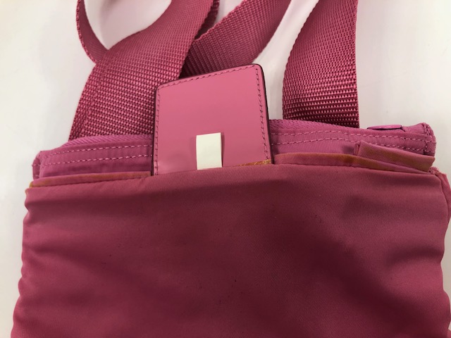 PRADA　【新品 正規品】プラダ　ショルダーバッグ　ピンク　レア　B7372 PRADA プラダ ショルダーバッグ ピンク ナイロン B7372【472】HG