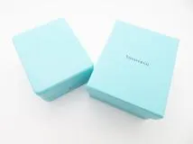 TIFFANY＆CO　ティファニー　ノットピアス　K18ホワイトゴールド/ダイヤモンド　4.6g　70300435　2143700194469　【437】