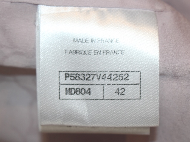 Chanel シャネル ノーカラー コート P58327v44252 レディース42 ピンク コットン ツイード 参考定価 946 000 2148103280818 200 の購入なら 質 の大黒屋 公式