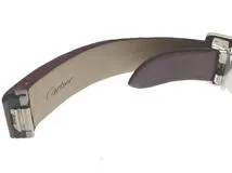 Cartier カルティエ 腕時計 ロードスターSM W62017V3 SS/SS ピンク文字盤 クオーツ【472】MN