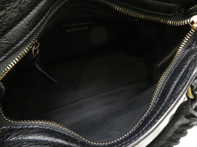 Balenciaga バレンシアガ ミニシティ 501065 ブラック レザー