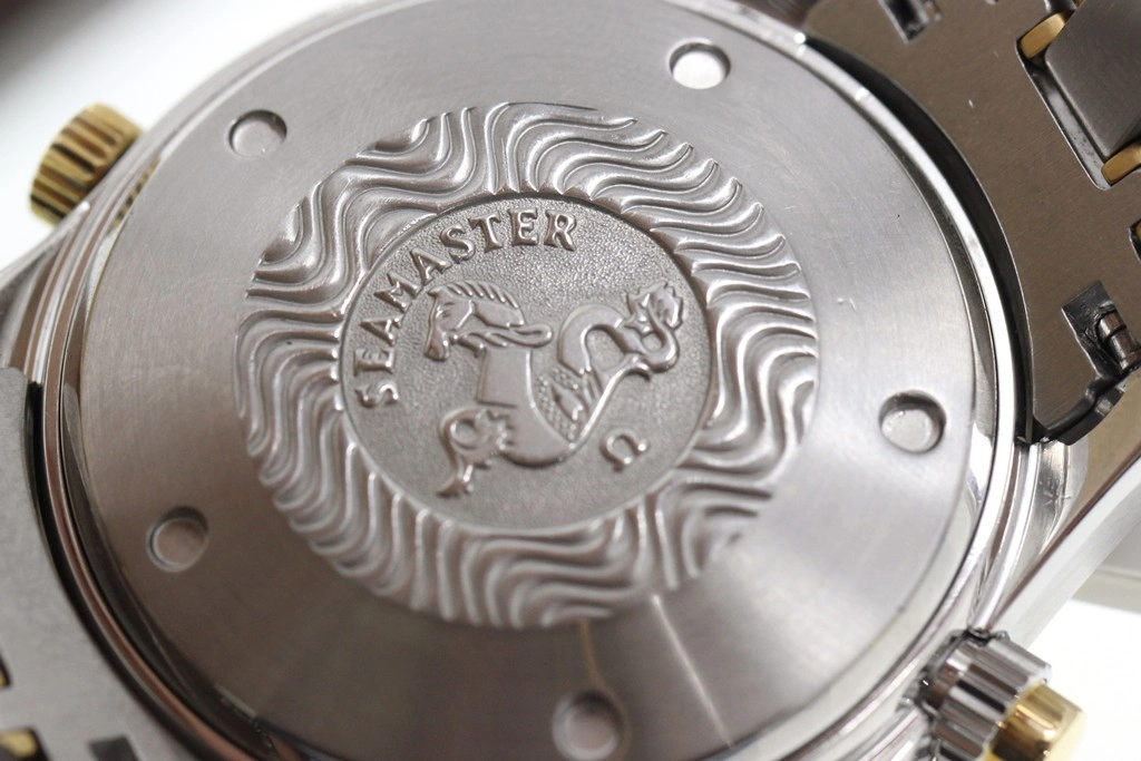 OMEGA オメガ 腕時計 シーマスター ダイバー300m クロノグラフ 2398.20.00 K18イエローゴールド/ステンレス ホワイト文字盤 自動巻き【472】SJ