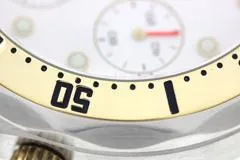 OMEGA オメガ 腕時計 シーマスター ダイバー300m クロノグラフ 2398.20.00 K18イエローゴールド/ステンレス ホワイト文字盤 自動巻き【472】SJ