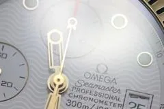 OMEGA オメガ 腕時計 シーマスター ダイバー300m クロノグラフ 2398.20.00 K18イエローゴールド/ステンレス ホワイト文字盤 自動巻き【472】SJ