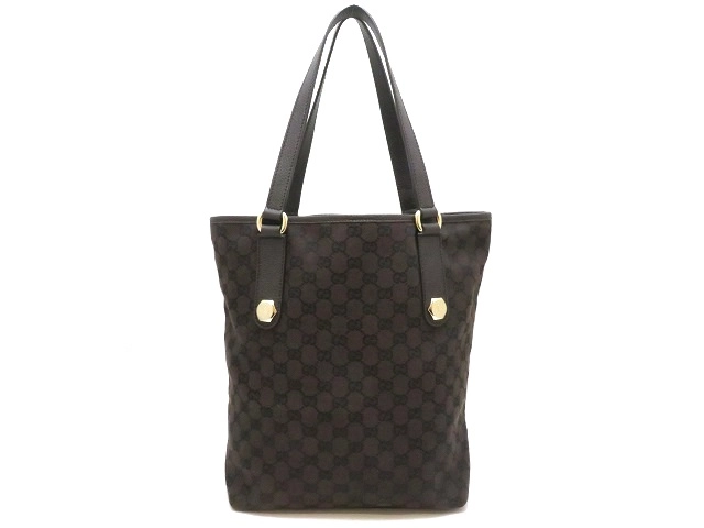 Gucci ダークブラウン トートバッグ GUCCI ダークブラウン トートバッグ