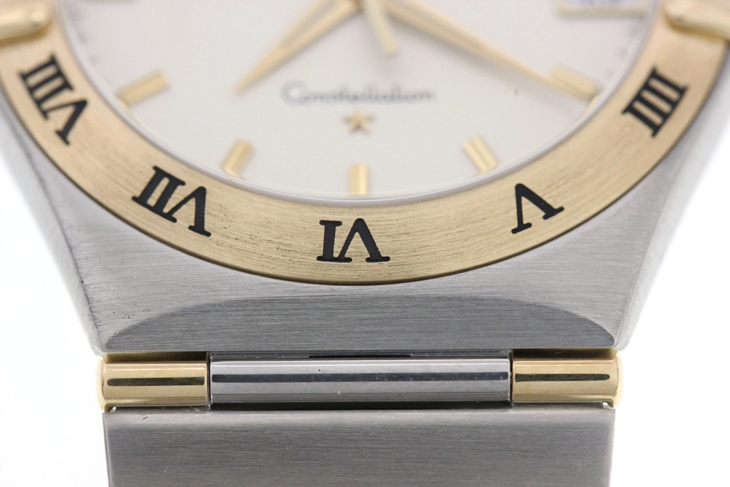 OMEGA オメガ 腕時計 コンステレーション 33.5 mm 1312.30.00 スティール/K18イエローゴールド シルバ﻿ー文字盤 クオーツ【472】SJ