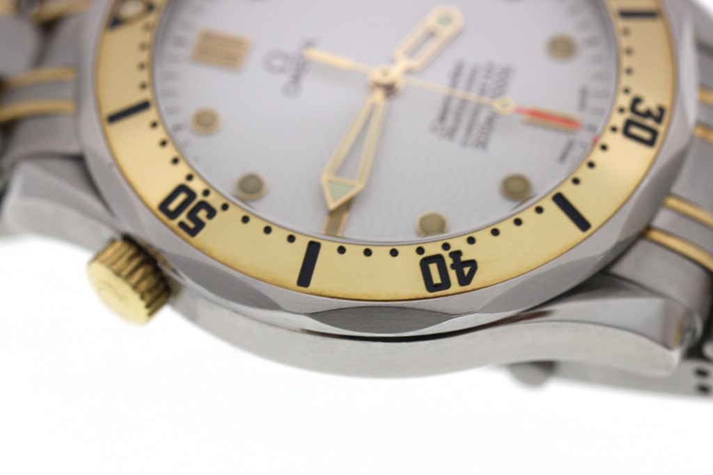 OMEGA 腕時計 シルバー/ゴールド オメガ OMEGA 腕時計 レディース クオーツ デビル シルバー