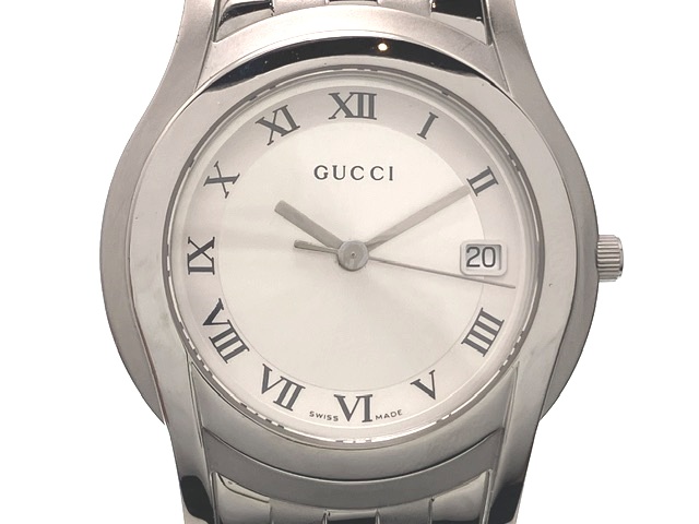 GUCCI グッチ 腕時計 5500M YA055305 ステンレススチール
