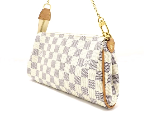 LOUIS VUITTON　ルイヴィトン　エヴァ　ショルダーバッグ　ダミエ・アズール　N55214　【431】