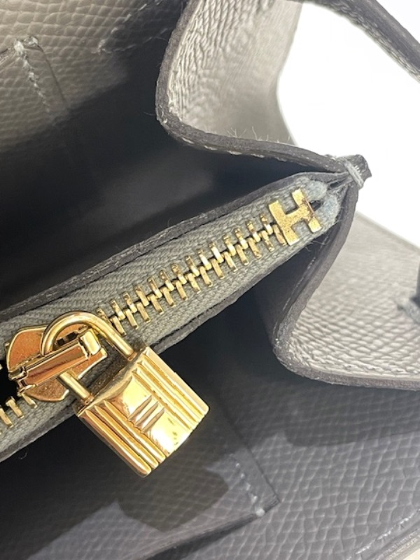 エルメス ケリーロングウォレット エタン/G金具 エルメス ケリーウォレット ロング トゥーゴー エタン