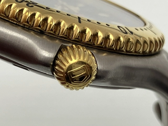 TAG HEUER タグホイヤー 腕時計 スポーツエレガンス WG1220-K0 ステンレススチール/ゴールドプレート クオーツ【472】MN