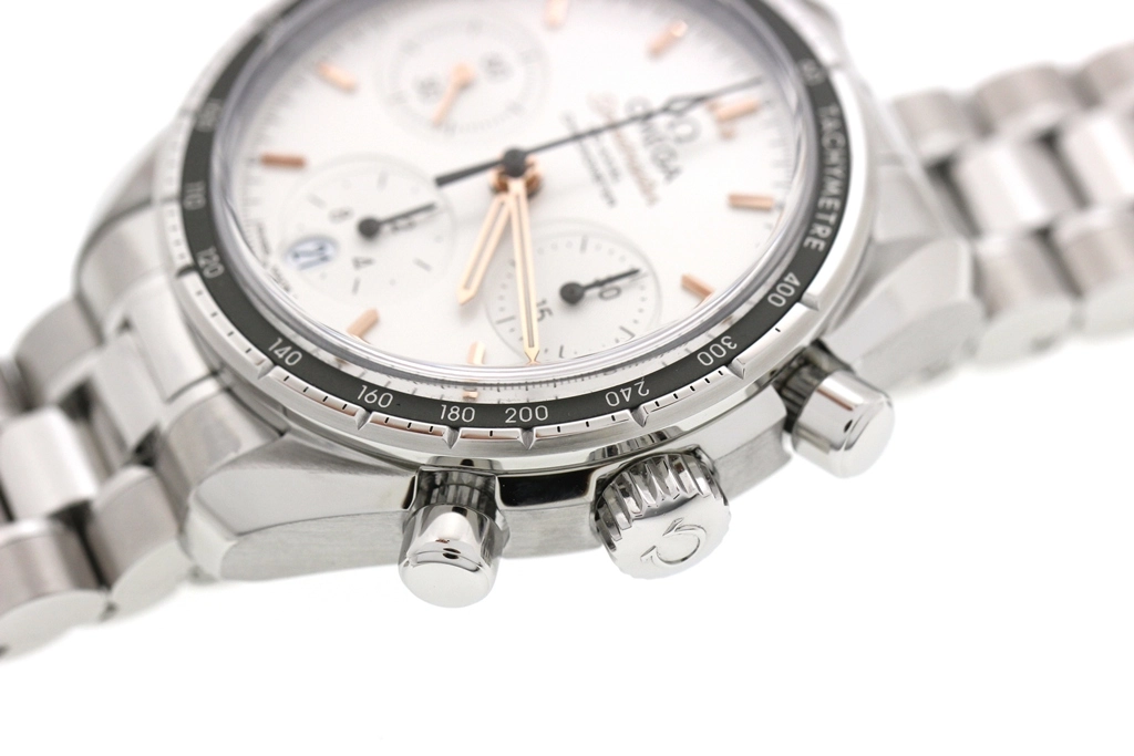 OMEGA オメガ 腕時計 スピードマスター38 324.30.38.50.02.00﻿1ステンレス シルバ﻿ー文字盤  自動巻き【472】SJ